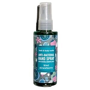 Bath Body Works Anti-Bacterial Hand Spray KIWI STRAWBERRY Natural Essential Oils